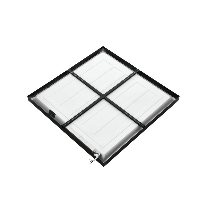 LED Mennyezeti panel BRISBANE LED/36W/230V 4000K 59,5x59,5 cm fekete