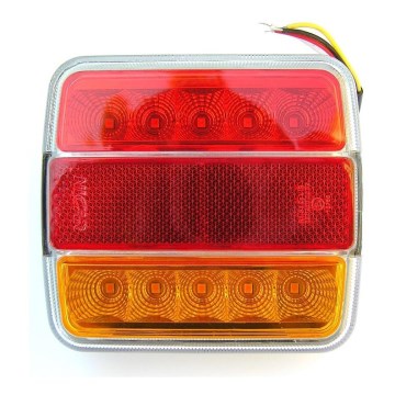 LED Multifunkciós hátsó lámpa MULTI LED/1,2W/12V IP65 piros/narancssárga