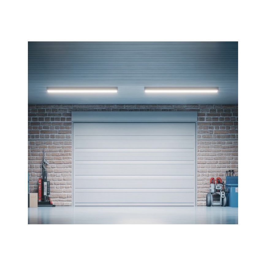 LED műszaki fénycsöves lámpatest T8 2xG13/18W/230V 6500K IP65 127 cm