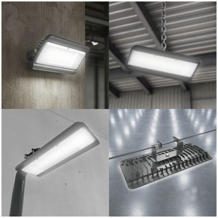 LED Műszaki lámpatest 4 az 1-ben MULTILUXO LED/50W/230V 4000K IP65 25,6 cm