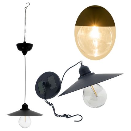 LED Napelemes csillár zsinóron DINA 1,2V 200 mAh IP44