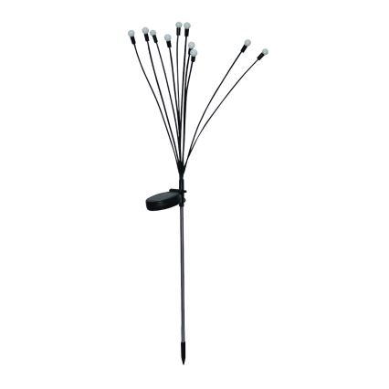 LED Napelemes dekor lámpa 10xLED/1,2V 3000K 73 cm 600 mAh IP44