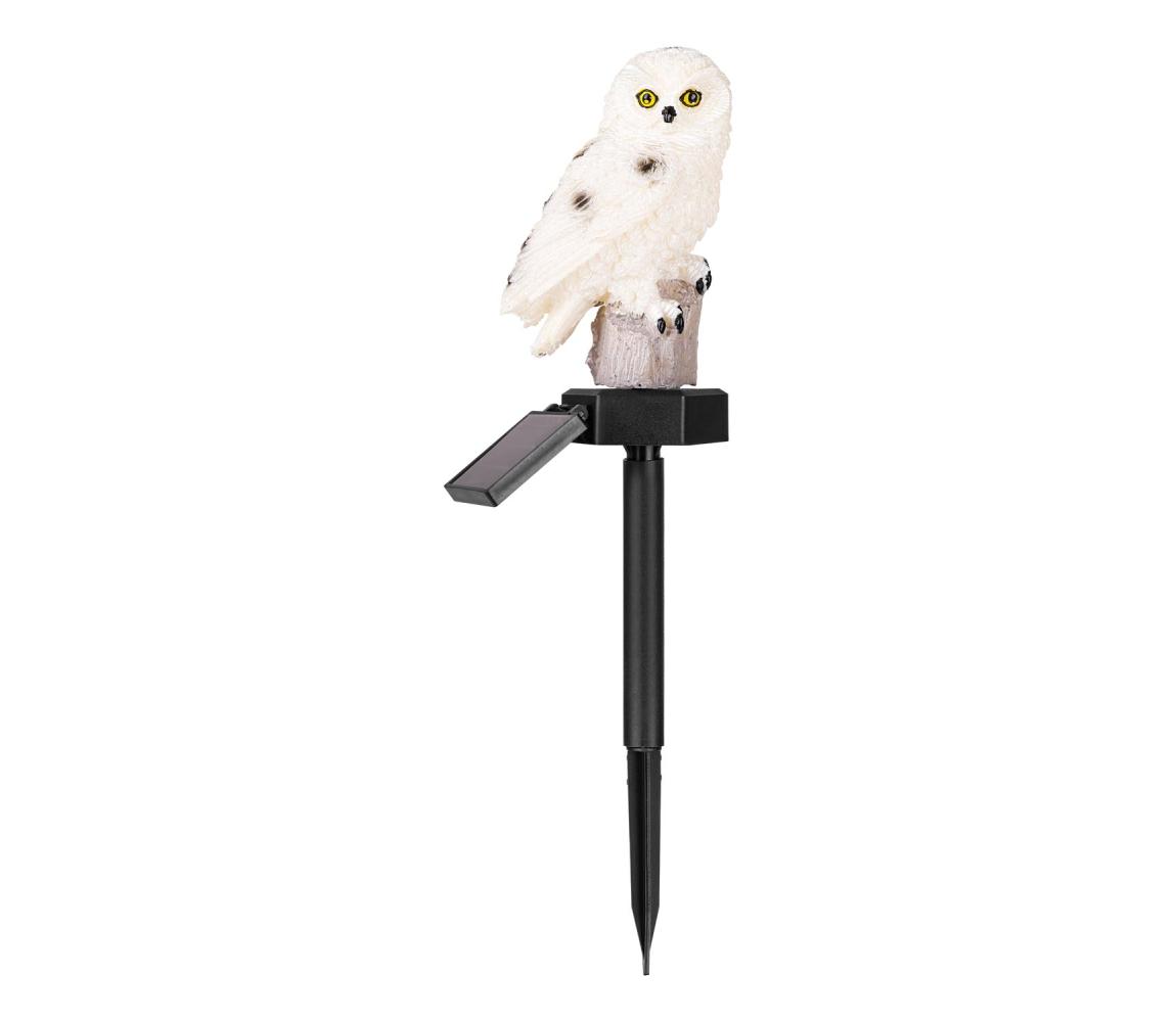 LED napelemes dekorációs lámpa érzékelővel 6xLED/1,2V 3000K 40 cm 600 mAh IP44 SOLAR OWL