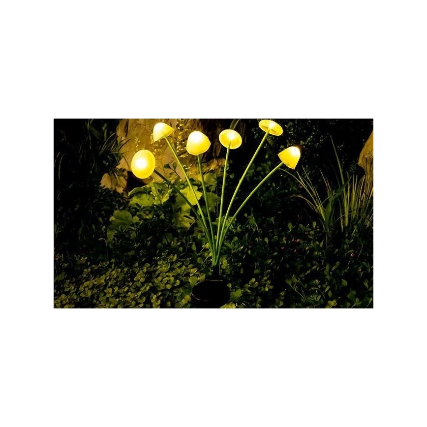 LED napelemes dekorációs lámpa érzékelővel 6xLED/1,2V 3000K 72 cm 600 mAh IP44