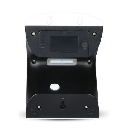 LED Napelemes érzékelős fali lámpa LED/3W/3,7V 3000/4000K IP65 2000 mAh fehér