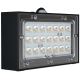 LED Napelemes érzékelős fali lámpa LED/3W/3,7V 3000K/4000K IP65 fekete