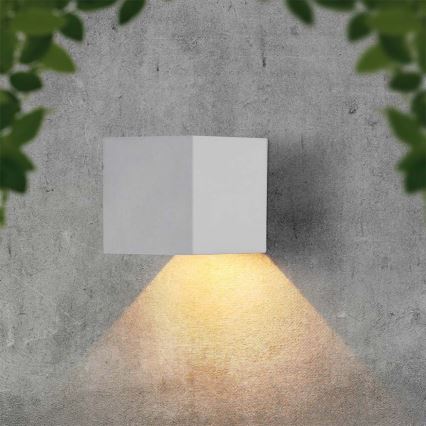 LED Napelemes érzékelős fali lámpa LED/9W/3,7V IP65 3000K 2600 mAh fehér