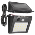 LED Napelemes fali lámpa érzékelővel és külső panellel LED/0,55W/3,7V IP65