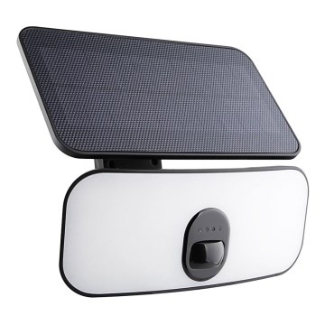 LED napelemes fali lámpa érzékelővel LED/13W/3,7V 4000K IP65 400 mAh