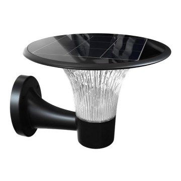 LED napelemes fali lámpa érzékelővel LED/15W/3,2V 4000K/6000K IP65 6000 mAh