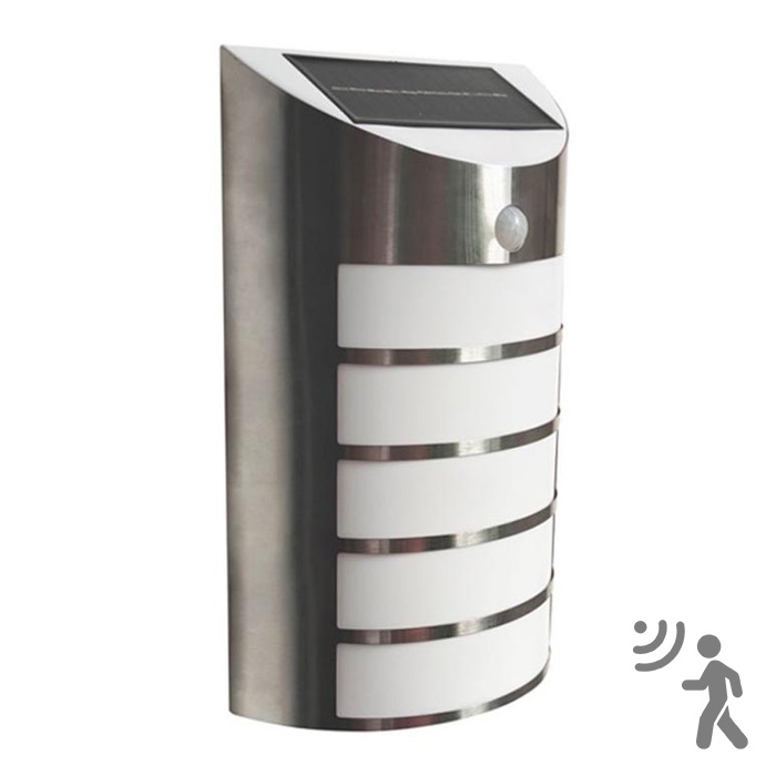 LED napelemes fali lámpa érzékelővel SAFFO LED/3,7V 2000 mAh IP44