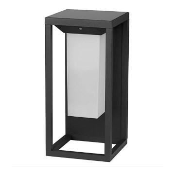 LED napelemes fali lámpa érzékelővel SAMSUNG CHIP LED/2W/3,7V IP65 2600 mAh