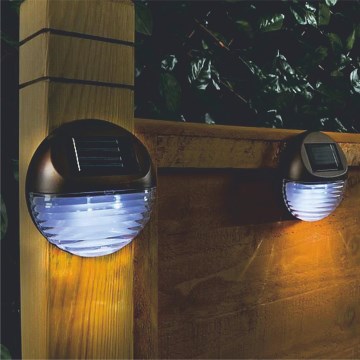 LED Napelemes fali lámpa LED/1,2V 600 mAh IP44