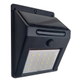 LED Napelemes fali lámpa LED/3W/3,7V 1200 mAh IP44