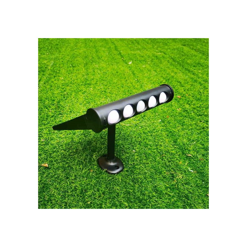 LED napelemes fali lámpa mozgás- és alkonyatérzékelővel LED/8W/3,7V 4000 mAh 4000K IP65