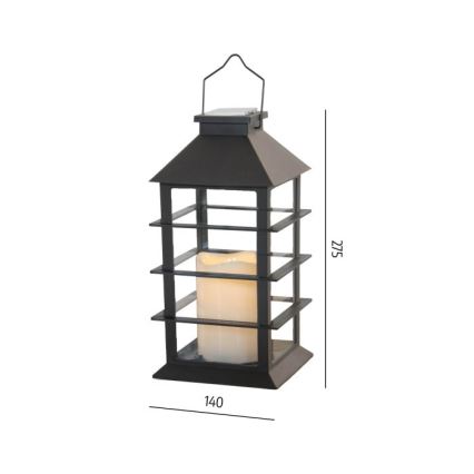 LED napelemes függesztett lámpa CANDELIO P LED/1xAA 2700K IP44 200 mAh