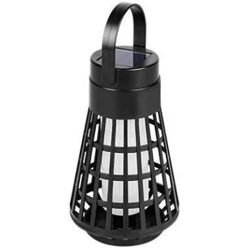 LED napelemes lámpa 2 az 1-ben érzékelővel LED/1W/3,7V IP54 300 mAh fekete