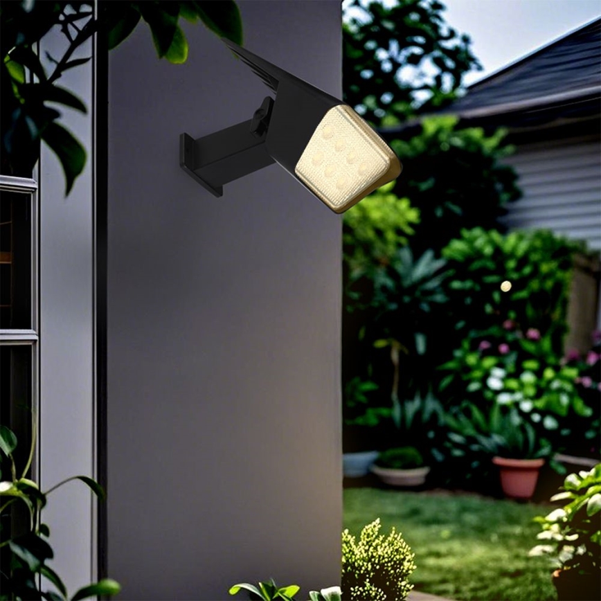 LED napelemes lámpa 2 az 1-ben LED/1,3W/3,7V 3000/4000/6400K IP65 1200 mAh