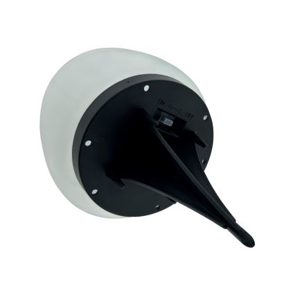 LED napelemes lámpa 2xLED/1,2V 300 mAh IP44 fekete/fehér