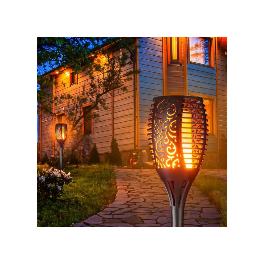 LED napelemes lámpa alkonykapcsolóval LED/1,2W/1,2V 600 mAh IP44