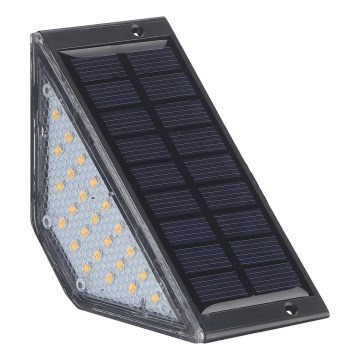 LED napelemes lámpa ELI LED/4,5W/3,7V 500 mAh IP44 fekete