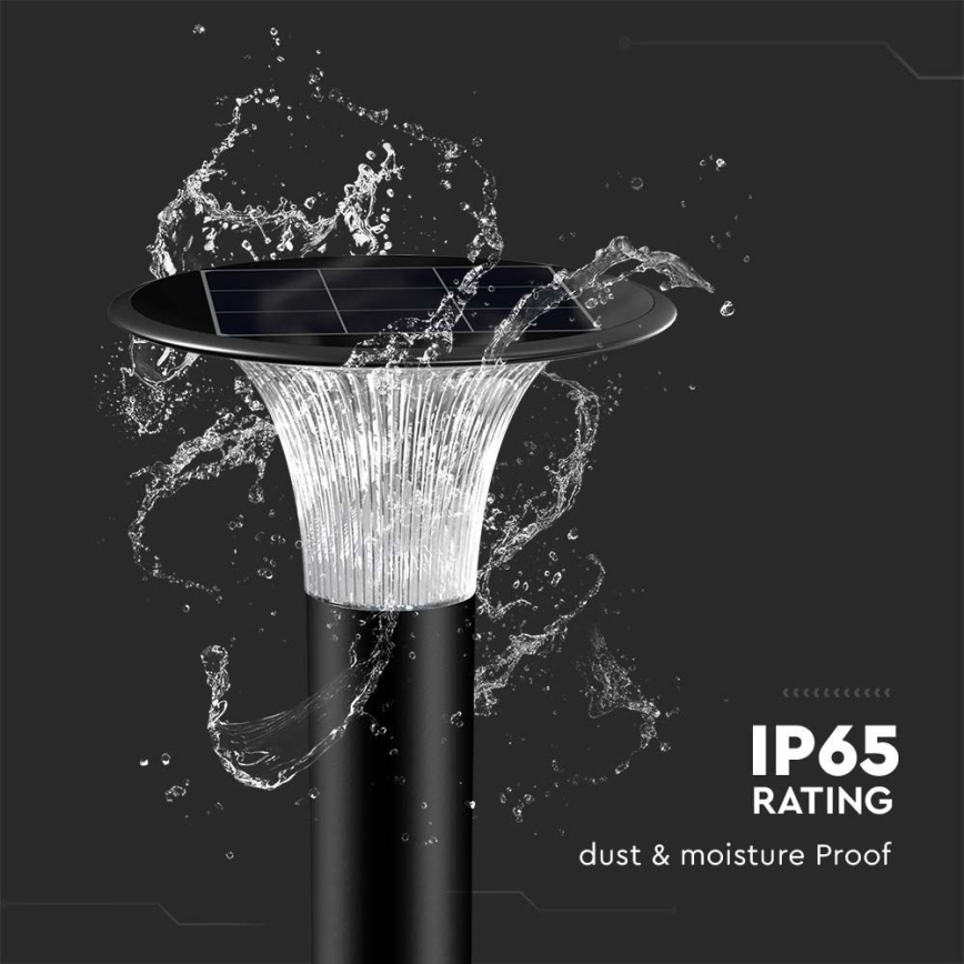 LED Napelemes lámpa érzékelővel LED/15W/3,2V 4000K/6000K IP65 6000 mAh