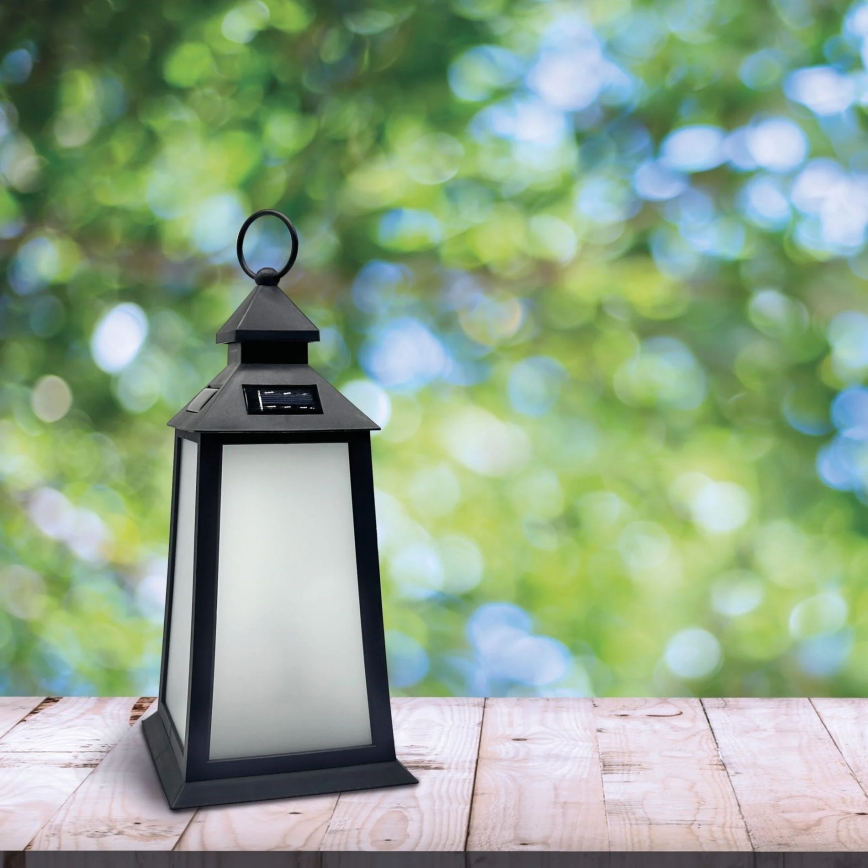 LED Napelemes lámpa FENIX LED/1,2V 200 mAh IP44 fekete