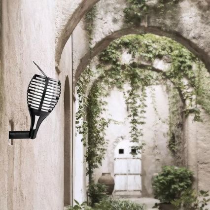 LED napelemes lámpa FLAME 4 az 1-ben LED/0,45W/3,7V IP44 500 mAh