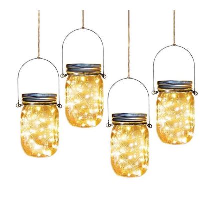 LED Napelemes lámpa JAR LED/1,2V 600 mAh IP44