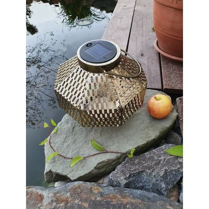 LED Napelemes lámpa LAURA 1xE27/1,2V 300 mAh IP44