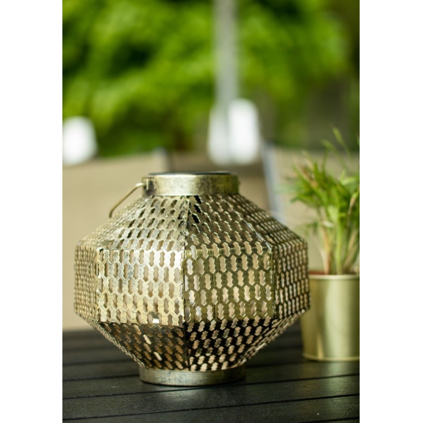 LED Napelemes lámpa LAURA 1xE27/1,2V 300 mAh IP44