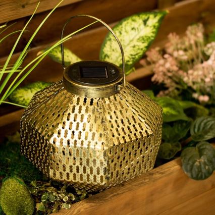 LED Napelemes lámpa LAURA 1xE27/1,2V 300 mAh IP44