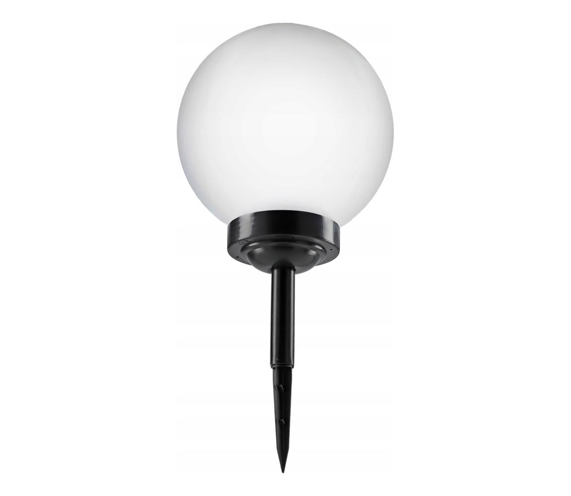 SmartLED LED napelemes lámpa LED/1,2 V 6500 K 200 mAh Ø 25 cm IP44 fehér/fekete 7235