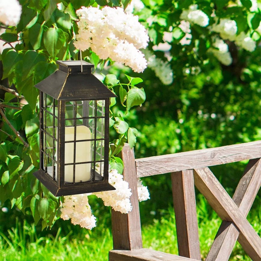 LED Napelemes lámpa LED/1,2V 200 mAh IP44 patina