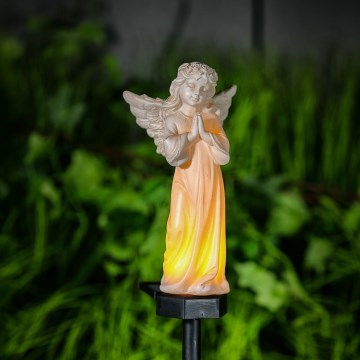 LED napelemes lámpa LED/1,2V 300 mAh IP44 angyal