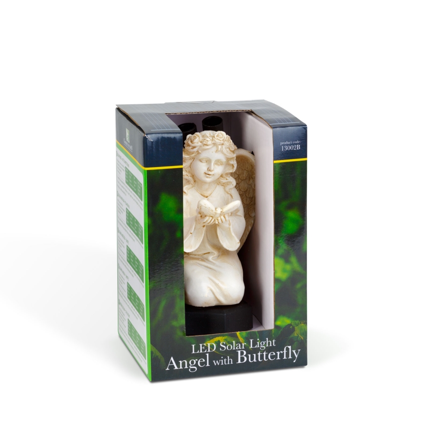 LED napelemes lámpa LED/1,2V 300 mAh IP44 angyal