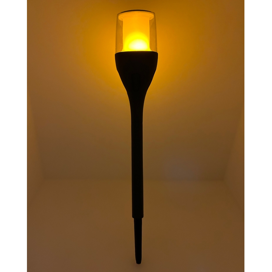 LED napelemes lámpa LED/1,2V 800 mAh IP44 fekete