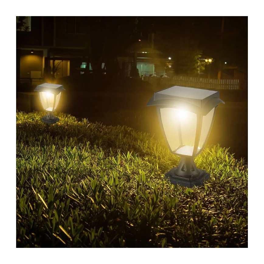 LED Napelemes lámpa LED/2W/3,7V 3000/6000K IP65 2200 mAh