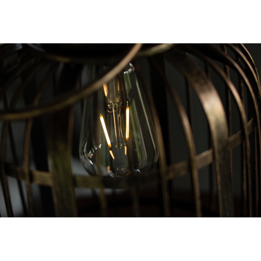 LED Napelemes lámpa LORETA 1xE27/1,2V 600 mAh IP44