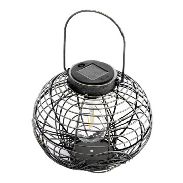 LED Napelemes lámpa LUISA 1xE27/1,2V 600 mAh IP44