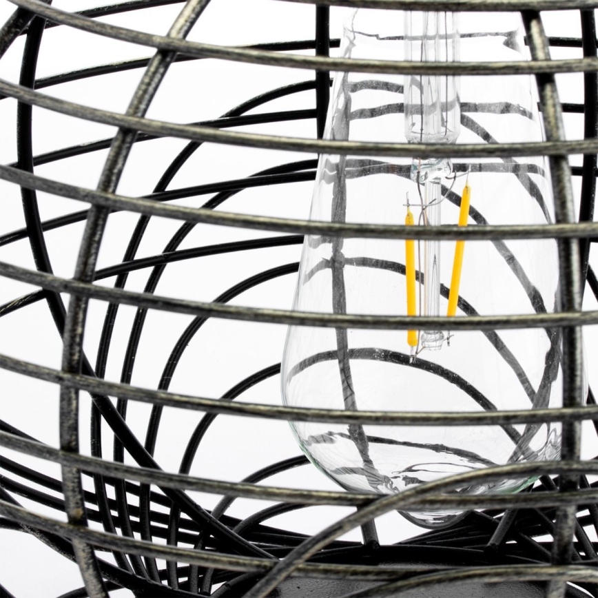 LED Napelemes lámpa LUISA 1xE27/1,2V 600 mAh IP44