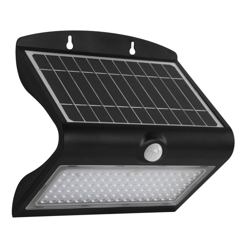 LED napelemes lámpa mozgás- és alkonyatérzékelővel LED/6,8W/4000 mAh 3,7V IP65