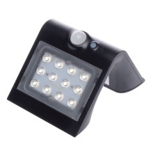 LED Napelemes lámpa mozgásérzékelővel LED/1,5W/1200 mAh 3,7V IP65