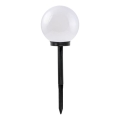 LED napelemes lámpa SPHERE LED/1,2V 4000K IP44 200 mAh átmérő 20 cm