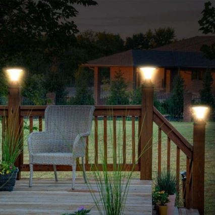 LED napelemes lámpa érzékelővel LED/15W/3,2V 4000K/6000K IP65 6000 mAh