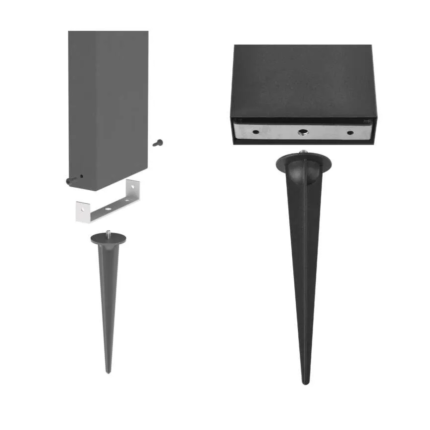 LED napelemes lámpa szenzorral LED/4,4W/3,7V 2200 mAh IP44