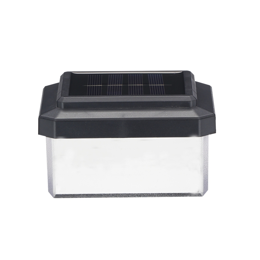 LED napelemes lámpatest ELVO LED/4,5W/1,2V 300 mAh IP44 fekete