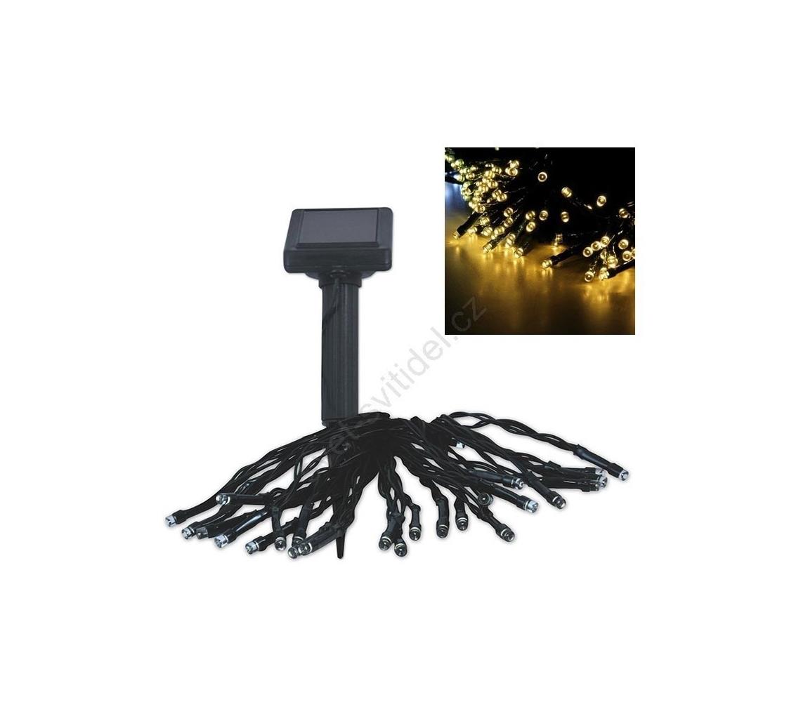 LED Napelemes lánc SHINE 200xLED/1,2V 21,9 m IP44