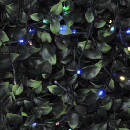 LED Napelemes lánc SHINE MULTI 100xLED/1,2V 11,9 m IP44