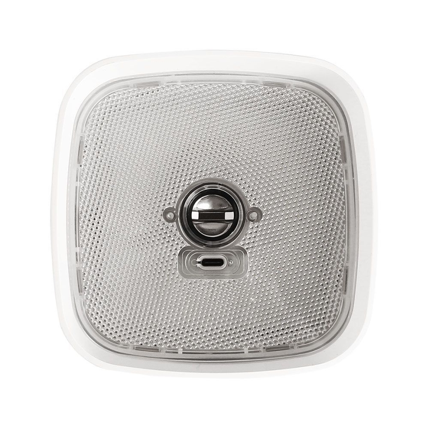 LED Napelemes dimmelhető mágneses érintős újratölthető asztali lámpa LED/5W/5V 3000-6000K 3600 mAh IP65 fekete